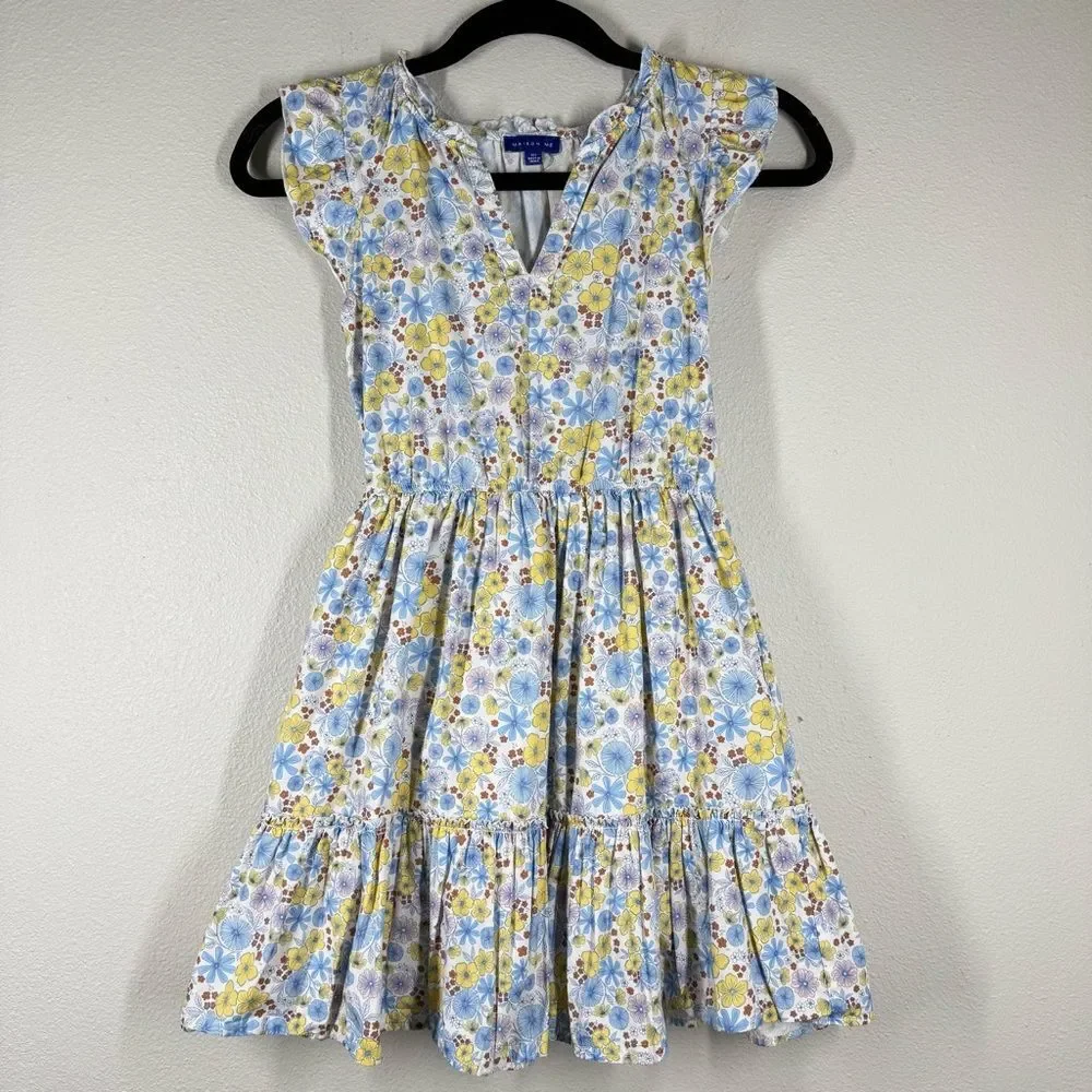 Maison Me Kids Floral Dress Tired Ruffles Girly Size 10
